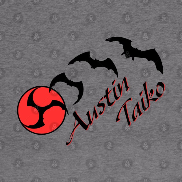 AT Bat Mitsudomoe black red by Austin Taiko